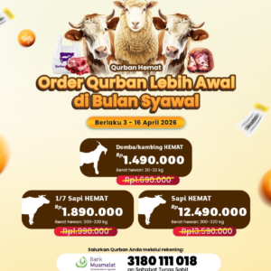Qurban Prioritas Bersama Sahabat Tunas Sabit