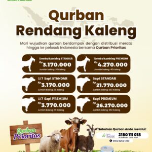 Qurban Prioritas Bersama Sahabat Tunas Sabit