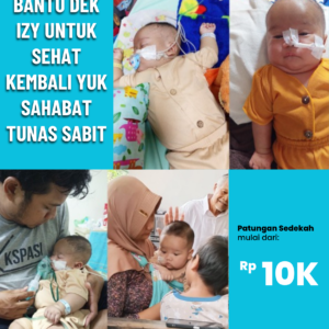 Bantu Dek Izy , Kuatkan Jantung Kecilnya